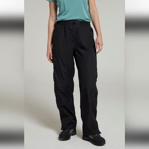 Women's Black Mountain Warehouse Downpour Waterproof Pants Size 6